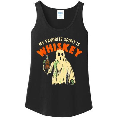 Ghost Whiskey My Favorite Spirit Is Whiskey Ghost Ladies Essential Tank