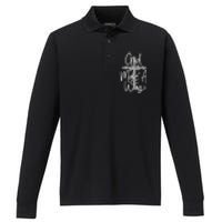 God Will Make A Way Performance Long Sleeve Polo