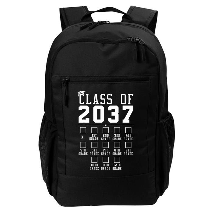 Grow With Me Class Of 2037 Handprint Kindergarten Graduation Backpack