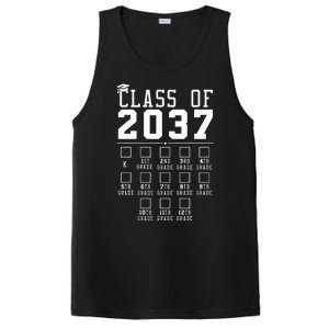 Grow With Me Class Of 2037 Handprint Kindergarten Graduation PosiCharge Competitor Tank