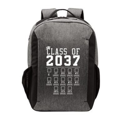 Grow With Me Class Of 2037 Handprint Kindergarten Graduation Vector Backpack