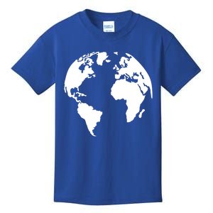 Globe World Map Gift Kids T-Shirt