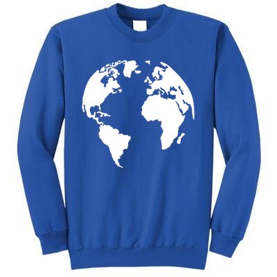 Globe World Map Gift Sweatshirt