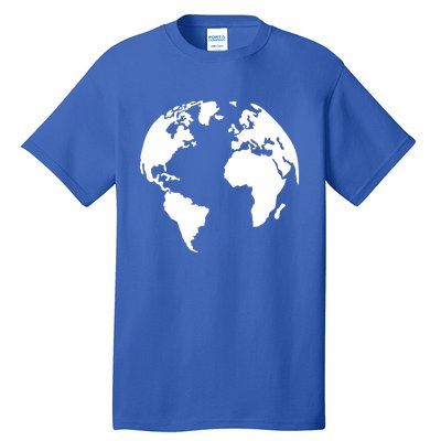 Globe World Map Gift Tall T-Shirt