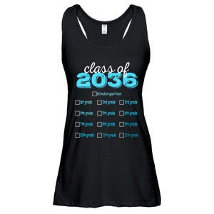 Grow With Me 2036 Hello First Day Of Kindergarten Vibes Ladies Essential Flowy Tank