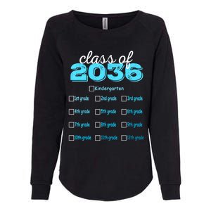 Grow With Me 2036 Hello First Day Of Kindergarten Vibes Womens California Wash Sweatshirt