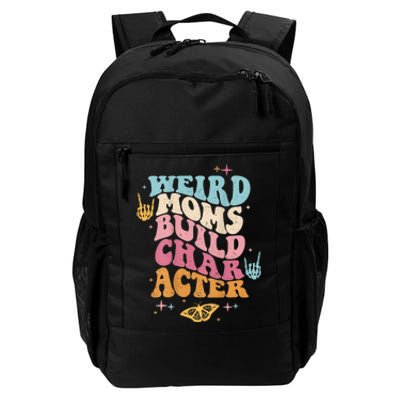 Groovy Weird Moms Build Character, Overstimulated Mom Daily Commute Backpack