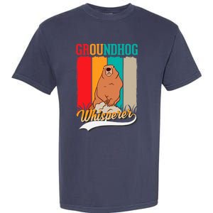 Groundhog Whisperer Marmot Whisperer Garment-Dyed Heavyweight T-Shirt