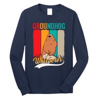 Groundhog Whisperer Marmot Whisperer Long Sleeve Shirt