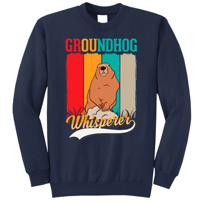 Groundhog Whisperer Marmot Whisperer Sweatshirt