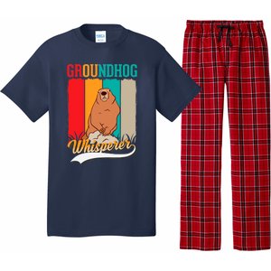 Groundhog Whisperer Marmot Whisperer Pajama Set