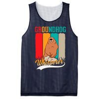 Groundhog Whisperer Marmot Whisperer Mesh Reversible Basketball Jersey Tank