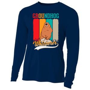 Groundhog Whisperer Marmot Whisperer Cooling Performance Long Sleeve Crew