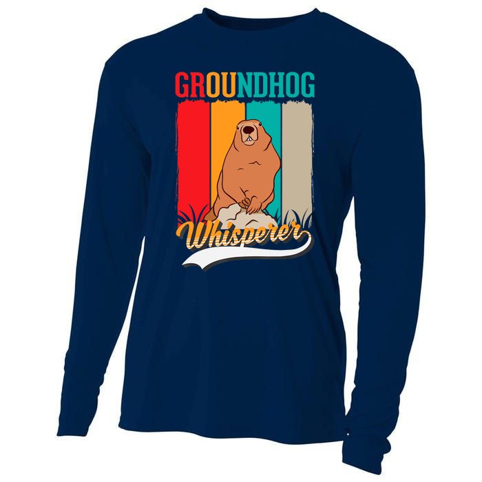 Groundhog Whisperer Marmot Whisperer Cooling Performance Long Sleeve Crew