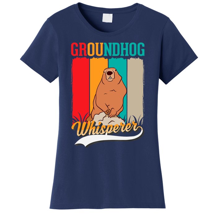 Groundhog Whisperer Marmot Whisperer Women's T-Shirt