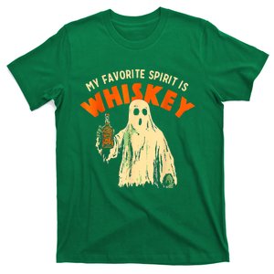 Ghost Whiskey My Favorite Spirit Is Whiskey Ghost T-Shirt