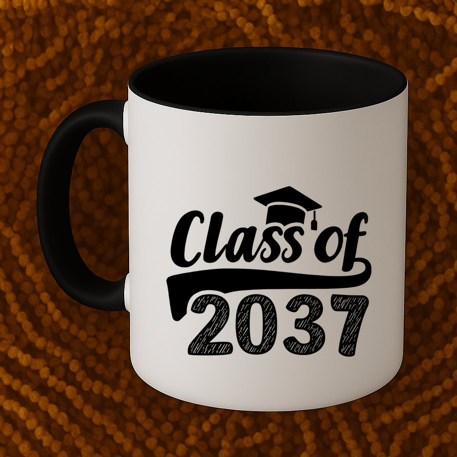 Grow With Me Class Of 2037 Graduation Preschool Mug