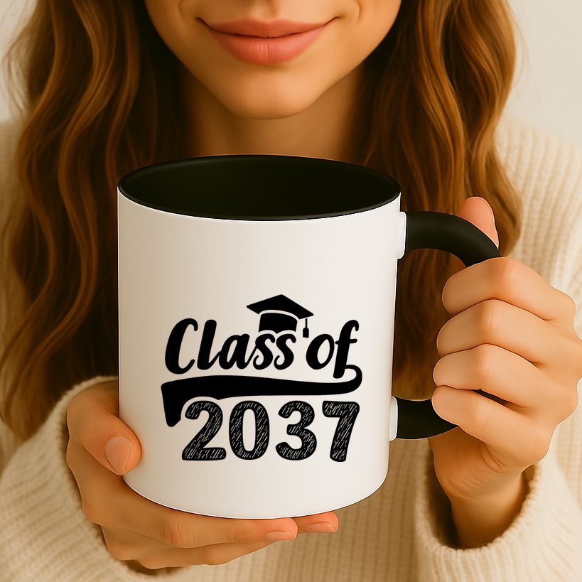 Grow With Me Class Of 2037 Graduation Preschool Mug