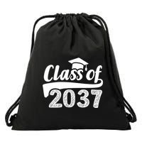 Grow With Me Class Of 2037 Graduation Preschool Drawstring Bag