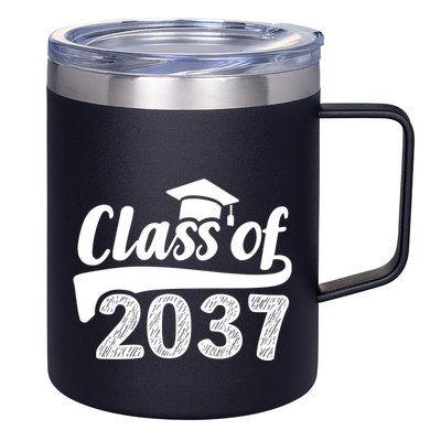 Grow With Me Class Of 2037 Graduation Preschool 12oz Stainless Steel Coffee Mug