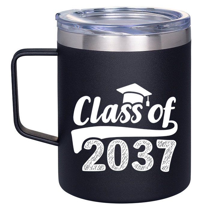 Grow With Me Class Of 2037 Graduation Preschool 12oz Stainless Steel Coffee Mug