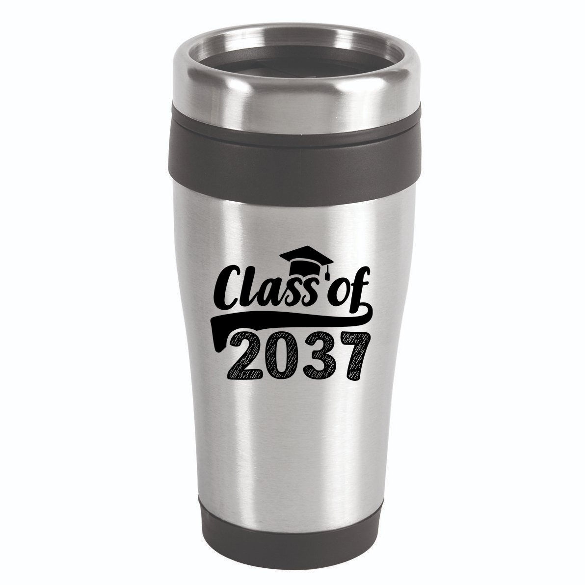 Grow With Me Class Of 2037 Graduation Preschool 16oz Travel Tumbler