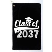 Grow With Me Class Of 2037 Graduation Preschool Golf Towel