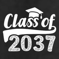 Grow With Me Class Of 2037 Graduation Preschool Golf Towel