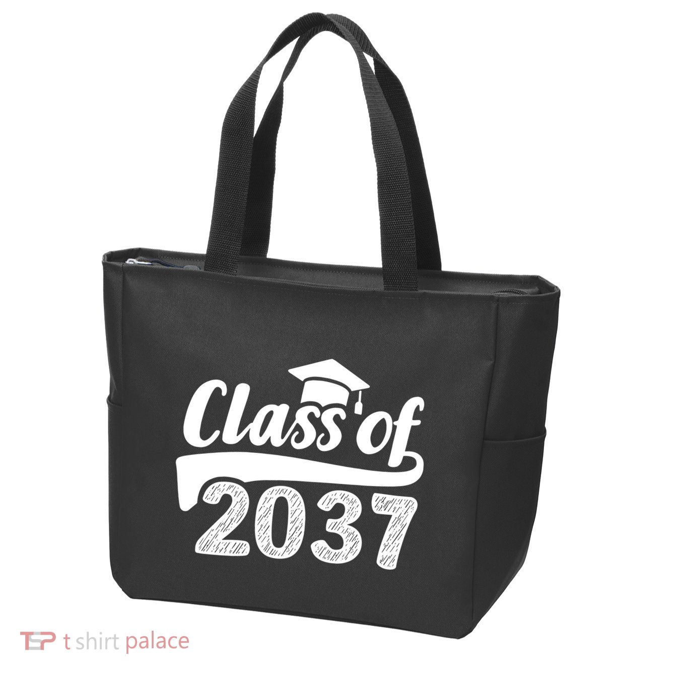 Grow With Me Class Of 2037 Graduation Preschool Zip Tote Bag