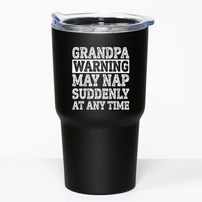 Grandpa Warning May Nap Suddenly At Any Time Papa Tumbler