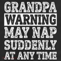 Grandpa Warning May Nap Suddenly At Any Time Papa Trucker Hat