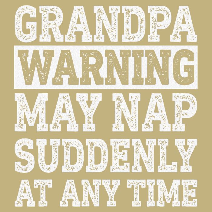 Grandpa Warning May Nap Suddenly At Any Time Papa Sustainable Beanie