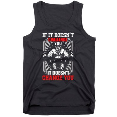 Gym Workout Motivational Tank Top