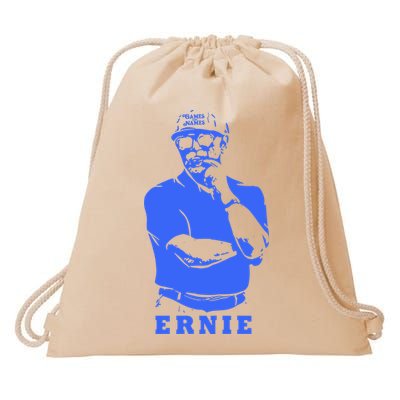 Games With Names Ernie Adams Drawstring Bag