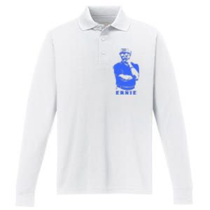 Games With Names Ernie Adams Performance Long Sleeve Polo