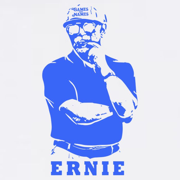 Games With Names Ernie Adams Button