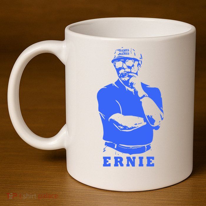 Games With Names Ernie Adams 11oz C Handle Ceramic Mug