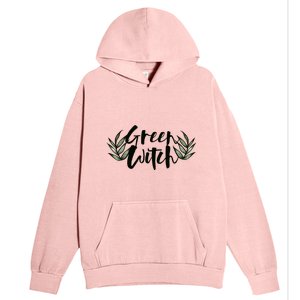 Green Witch Nature Lovers Earth Day Cool Gift Urban Pullover Hoodie