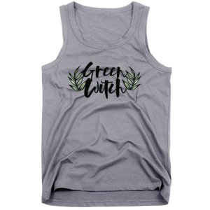 Green Witch Nature Lovers Earth Day Cool Gift Tank Top