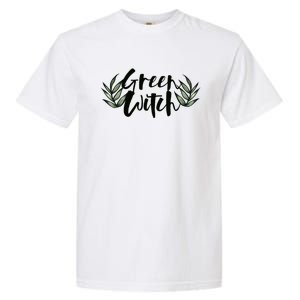 Green Witch Nature Lovers Earth Day Cool Gift Garment-Dyed Heavyweight T-Shirt