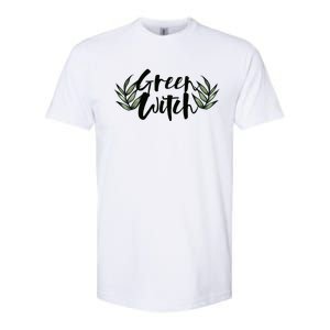 Green Witch Nature Lovers Earth Day Cool Gift Softstyle CVC T-Shirt