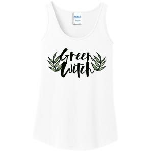 Green Witch Nature Lovers Earth Day Cool Gift Ladies Essential Tank