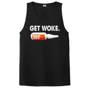 Get Woke Narcan Drug PosiCharge Competitor Tank