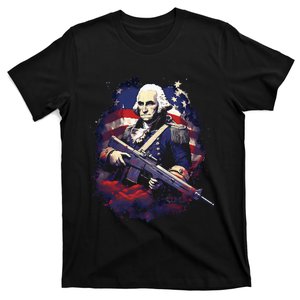 George Washington On The 4th Of July Independence Day T-Shirt