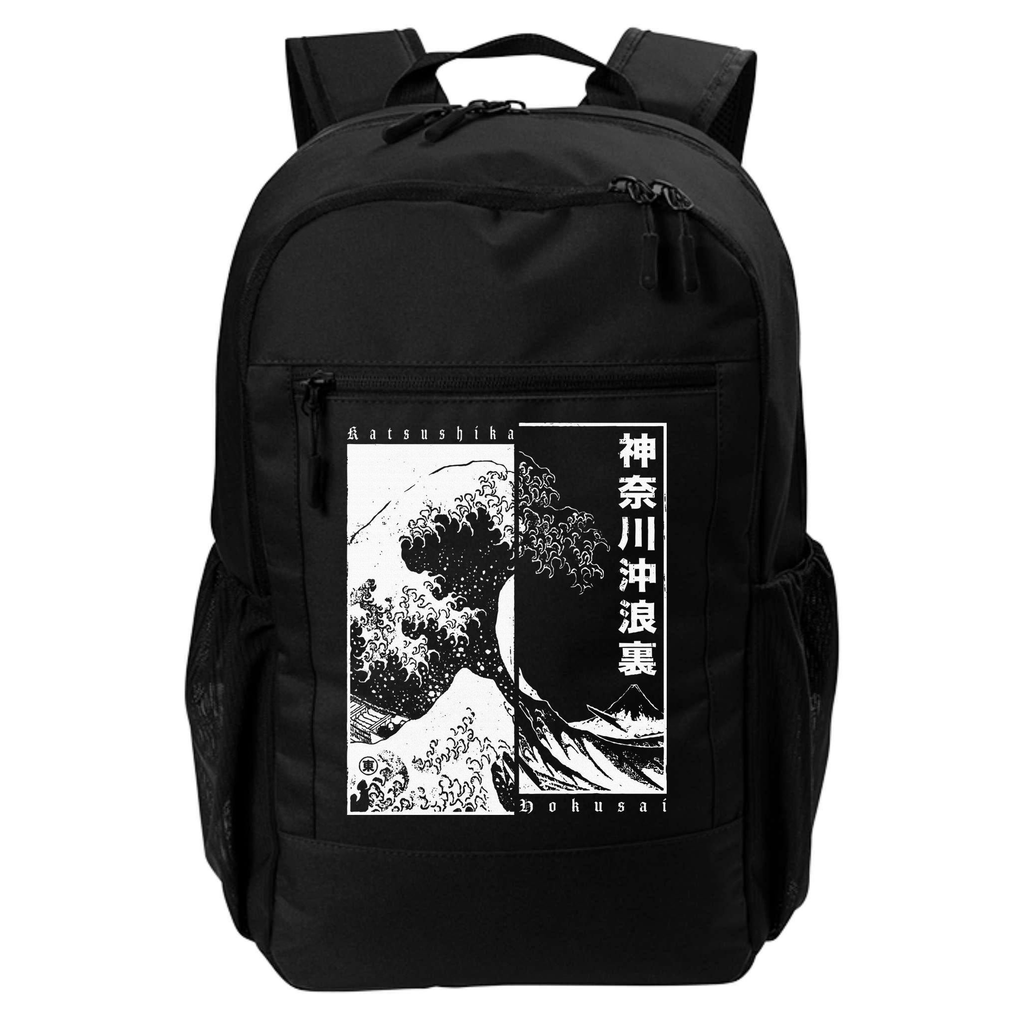 Great Wave Off Kanagawa Japanese Aesthetic Hokusai Backpack