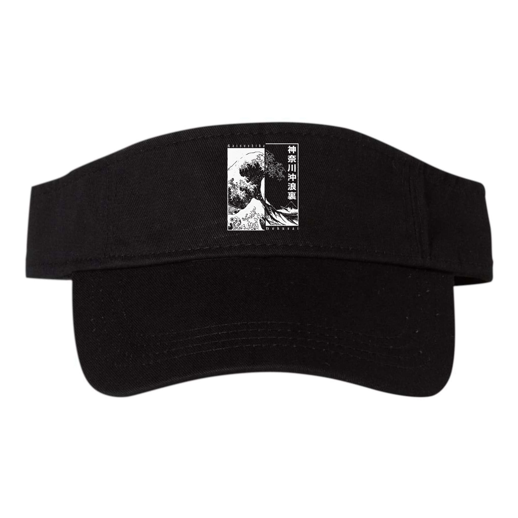 Great Wave Off Kanagawa Japanese Aesthetic Hokusai Visor