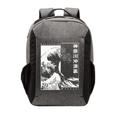 Great Wave Off Kanagawa Japanese Aesthetic Hokusai Vector Backpack