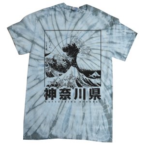 Great Wave Off Kanagawa Japan Aesthetic Japanese Art Tie-Dye T-Shirt