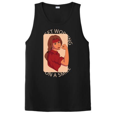 Get Working On A Smile PosiCharge Competitor Tank