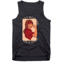 Get Working On A Smile Tank Top